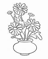 Daisy Flower Coloring Pages Print Flowers Getdrawings sketch template
