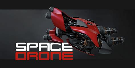 space drone  behance