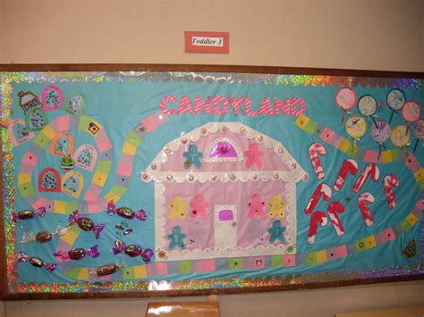 candyland bulletin board pretodd activities  create  candy