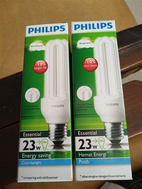 Jual Lampu Essential Philips 23w 23watt 23 W 23 Watt Philip Di Lapak