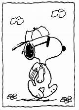 Snoopy Coloring Pages Printable Kids sketch template