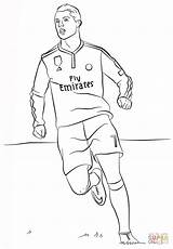 Ronaldo Cristiano Coloring Pages Messi Coloriage Kids Foot Juventus Neymar Soccer Choose Board sketch template