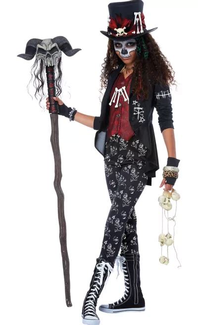 Girls Voodoo Charm Witch Doctor Costume Party City