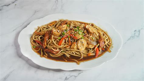 pancit canton filipino stir fried noodles