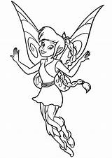 Tinkerbell Fawn sketch template