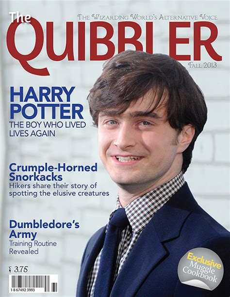 quibbler magazine cover  behance
