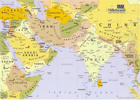 map india medio oriente descuentos en viajes