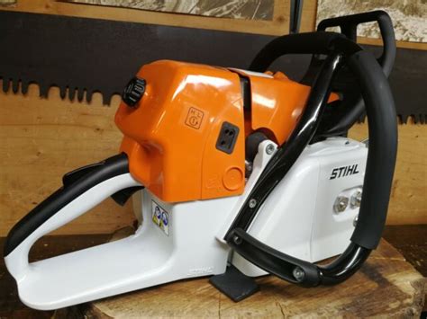 New Ms660 Stihl Chainsaw With Wrap Handlebar Large Clutch Cover Oem 066