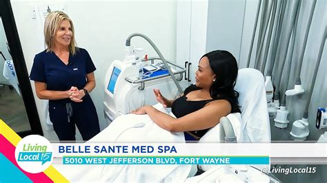 coolsculpting  belle sante med spa living local  youtube