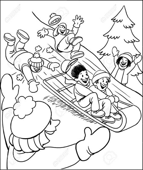winter coloring pages  boys book  kids