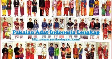 trend model  gambar  baju adat indonesia