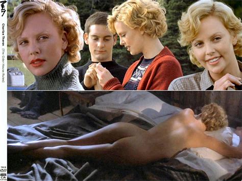 naked charlize theron in the cider house rules