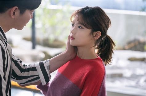 yoon kyun sang and kim yoo jung share tear filled kiss on “clean with passion for now” kdrama