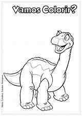 Colorir Dinossauro Vale Encantado Dinossauros sketch template
