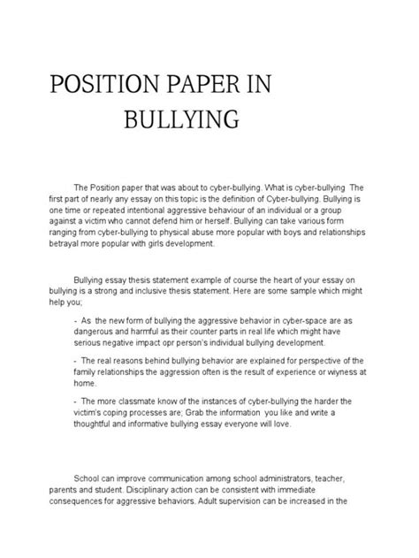 write  conclusion  position paper alder script