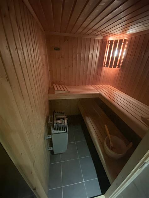sauna dans le cottage vip vraiment top jerome vosgien