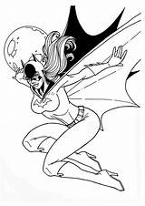 Batgirl Momjunction Superhero sketch template