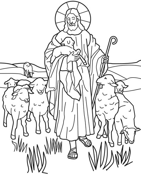 religious coloring page images