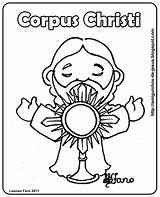Corpus Christi Cristi Amiguinhos Atividades Junho sketch template