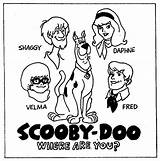 Doo Scooby Hanna Barbera sketch template