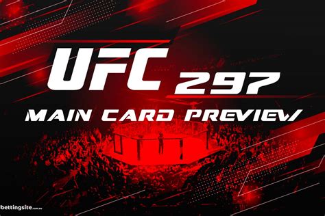 ufc  main card preview betting tips predictions january
