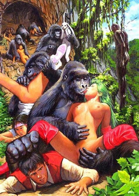 Monster Sex Gorilla Orgy001 Art In One Form Or Another Luscious