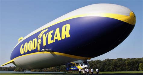 goodyear replaces blimp   airship