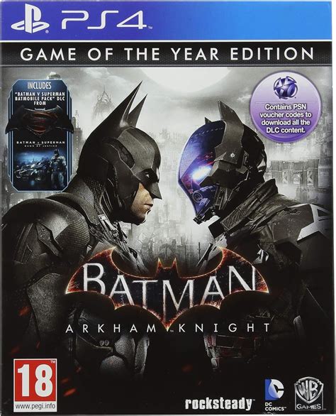 batman arkham knight game   year edition ps amazoncouk pc