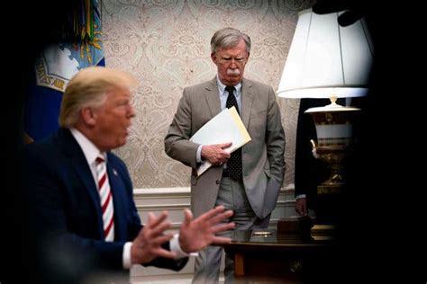 Opinion John Bolton Out The Revolving Door The New York Times