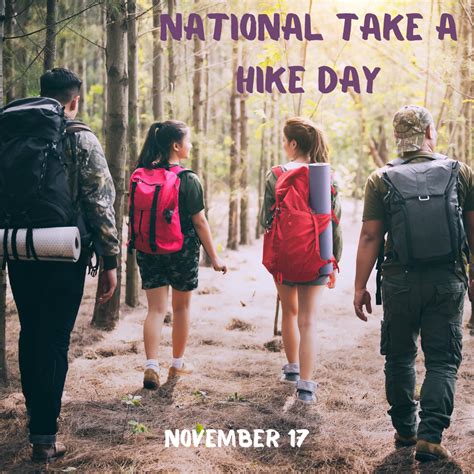 national take a hike day