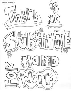 educational quotes coloring pages classroom doodles