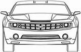 Camaro Chevrolet Blueprints Coloring Car Chevy Outline Pages 2009 Clipart Drawing Cars Blueprint Coupe 2010 2008 Cliparts Clipartmag Clip Outlines sketch template