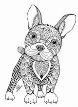 Mandala Animal Coloring Pages Easy Colouring Animals Printable Sheets Entitlementtrap Puppy Nature sketch template