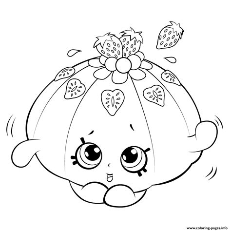 strawberry kiss  hopkins coloring pages coloring pages