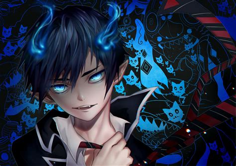 rin okumura anime blue exorcist hd wallpaper  kiitzue