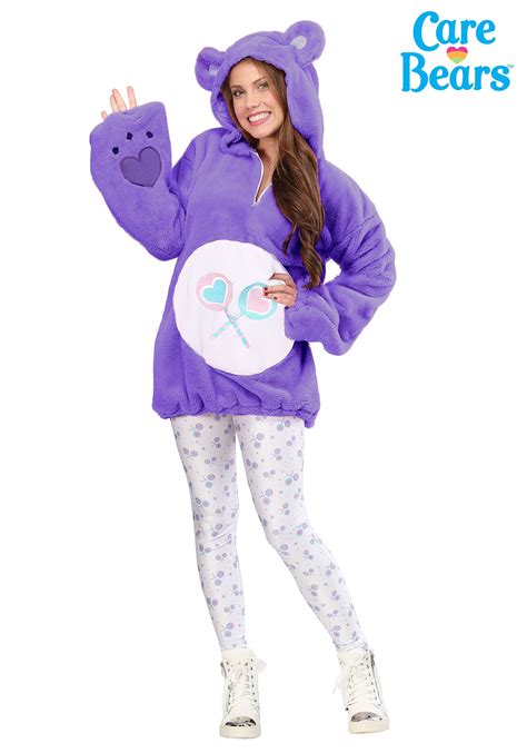 care bears deluxe share bear hoodie costume for women