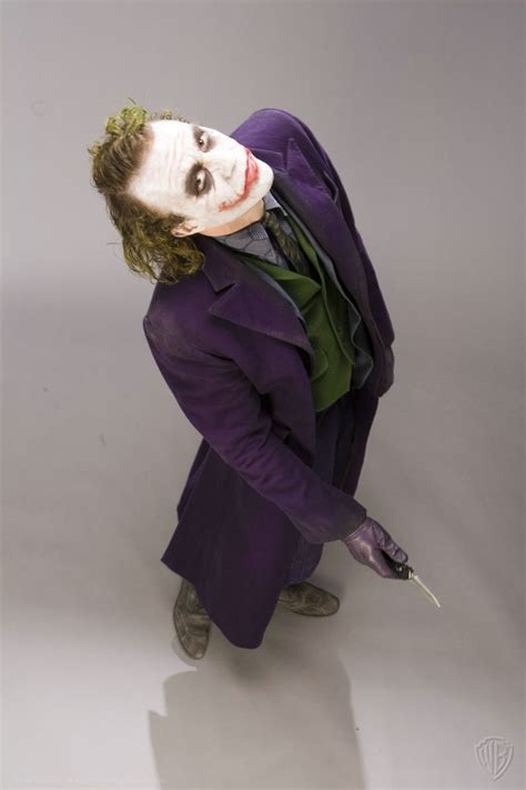 Heath Ledger Joker The Dark Knight Promotional Photoshoot