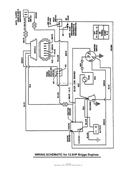 briggs  stratton ignition coil wiring diagram