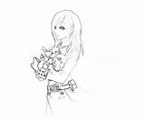 Resonance Fate Coloring Character Pages Another sketch template