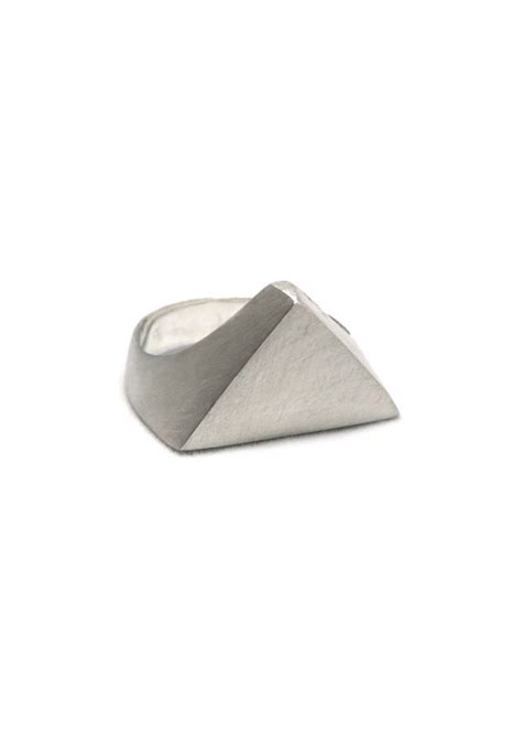 Triangle Signet Ring Is A Demure Classic By Anastasia Mannix