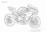 Kawasaki H2r Khi Kawasakiworld sketch template