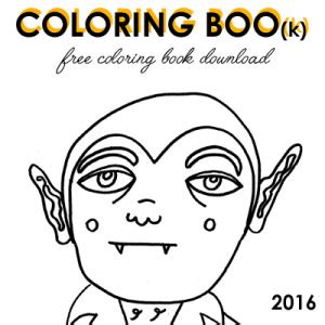 halloween coloring book  coloring boo
