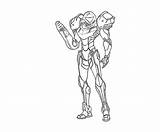 Coloring Samus Pages Metroid Aran Color Kids Super Template Smash Xyz Description sketch template
