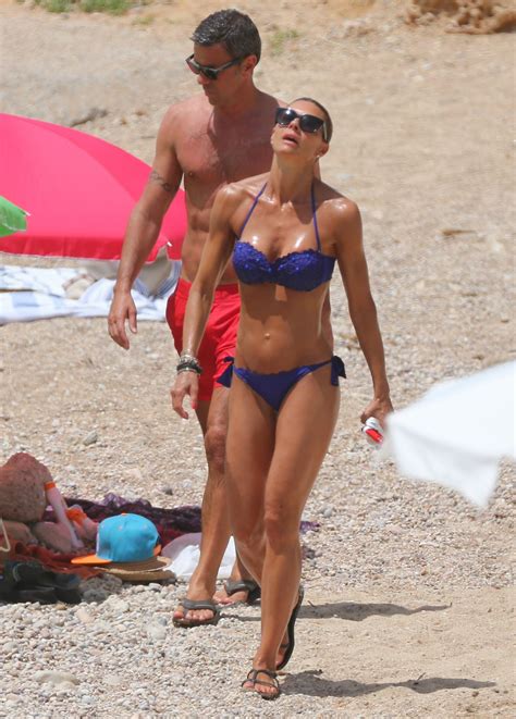 Martina Colombari In Bikini On A Beach In Ibiza 07 06 2017