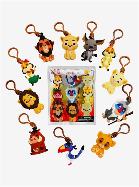 disney  lion king blind bag series  figural keychain   products toy story slinky