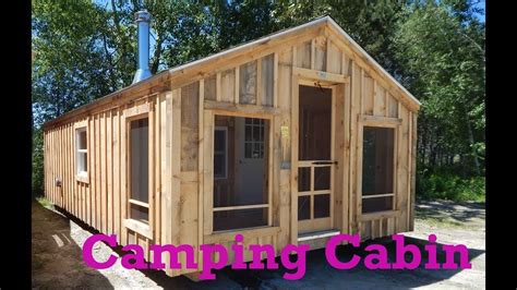 camping cabin otr   road legal deliver fully assembled  grid house