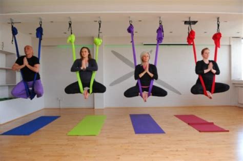 aerial yoga classes to get in shape fast health blog