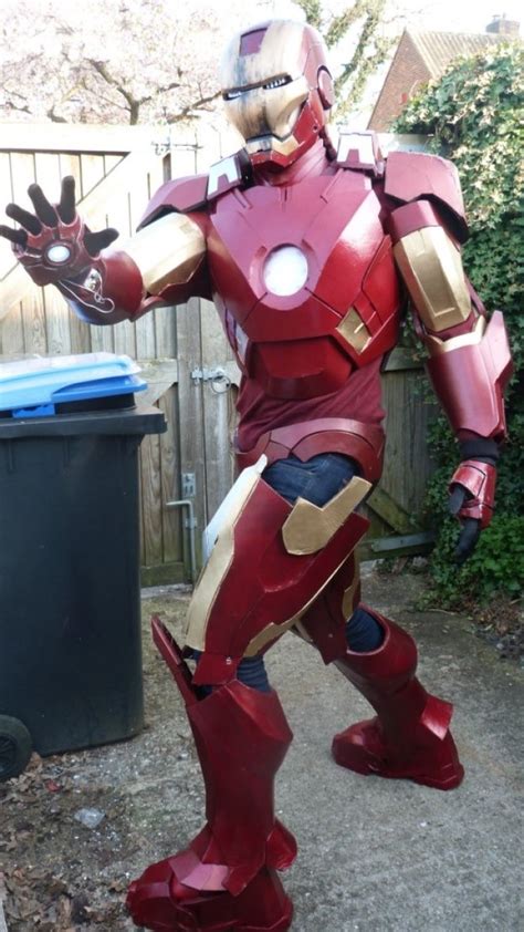 superhero fan builds   iron man costume  foam metro news