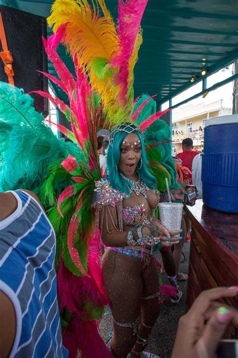 rihanna carnival barbados 6 sawfirst hot celebrity pictures