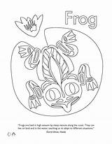 Teachings Frog Grandfather Meanings sketch template